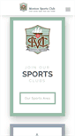 Mobile Screenshot of montonsportsclub.co.uk